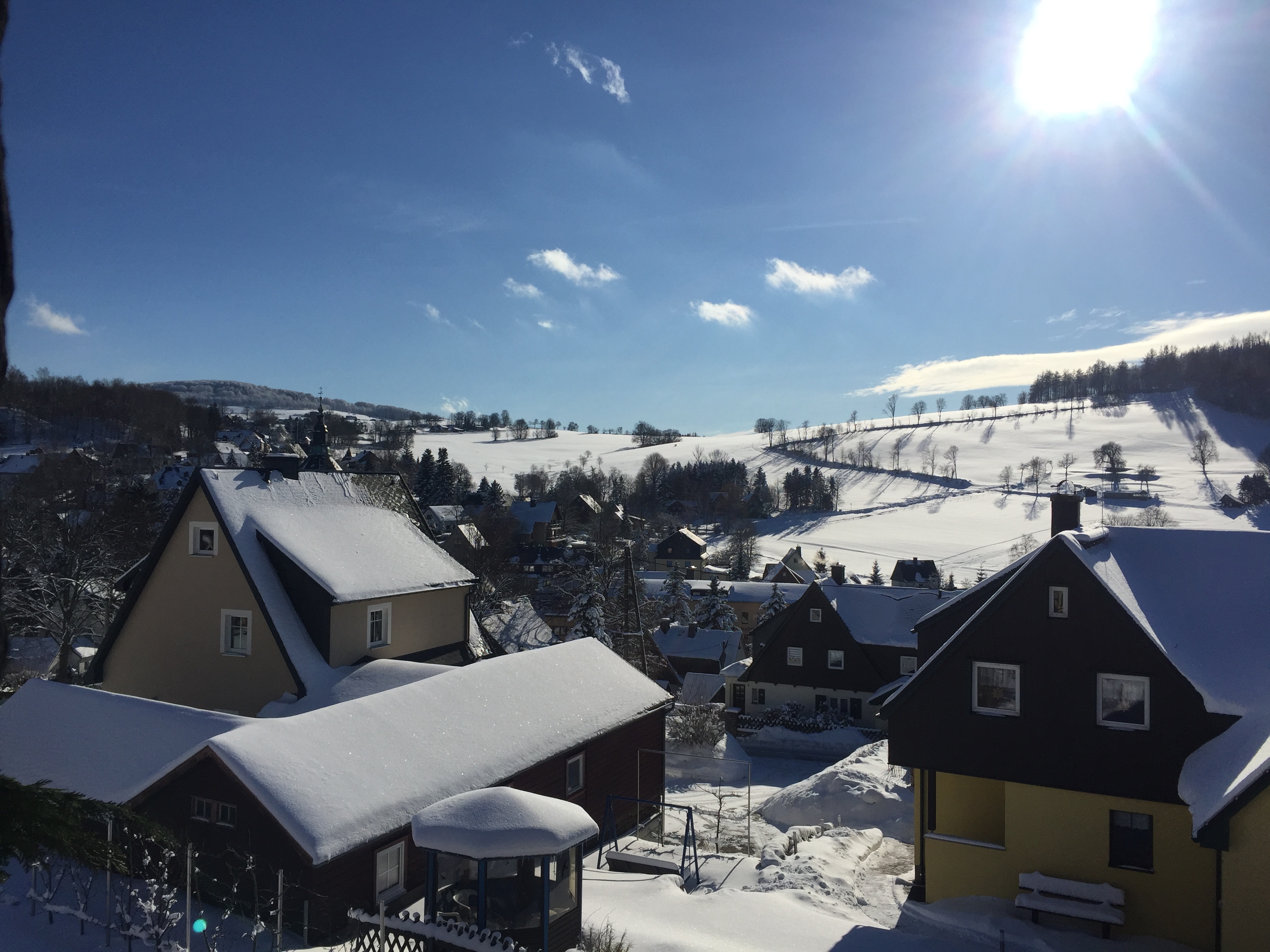 Ferienwohnung im Winter
